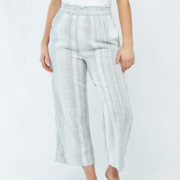 DEX linen blend culottes - Picture 1 of 3